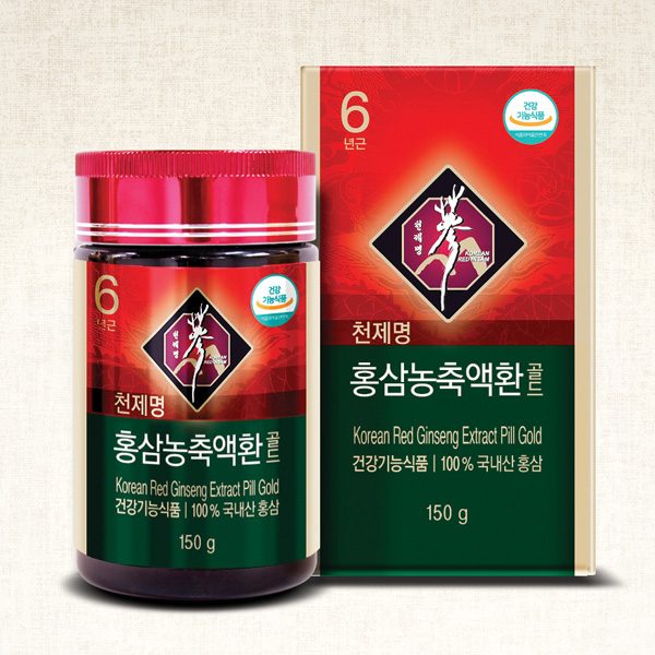 Korean-Red-Ginseng-Extract-Pill-Gold-150g